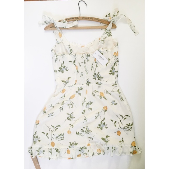 NWT Reformation Christine Dress Citron - Picture 11 of 14